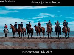 Photo - The 'Crazy Gang' on Woolabank beach at Mumby