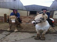 Photo - Me and Ellie on Champers and Hercules x